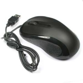 USB Optical Scroll Mouse Black
