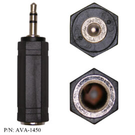Adapter, Â¼â€Stereo Female/3.5mm Stereo Male