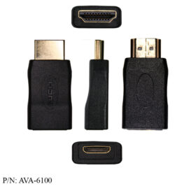 Adapter, Mini HDMI Female / HDMI Male
