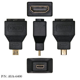 Adapter, HDMI Female/Micro HDMI Male