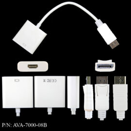 Adapter, DisplayPort Male/HDMI Female, 8â€  MODEL B