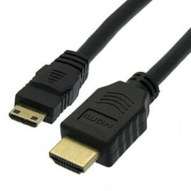 Cable, HDMI-Mini HDMI, High Speed w/Ethernet , 3'