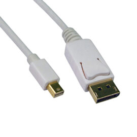 Cable, Mini-DisplayPort Male / DisplayPort Male, 10'