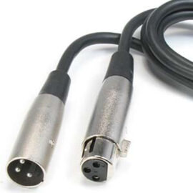 Cable, XLR, M/F, Basic, 10'