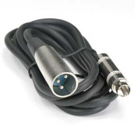 Cable, XLR Male to RCA Male, 18-inch