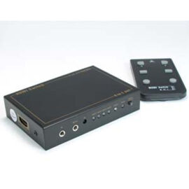Switch, HDMI, (4-in / 1-out) with remote control