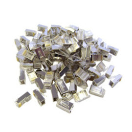 Connectors, RJ45 (8P8C), Cat6, Shielded, Solid, w/inserter (20/bag)