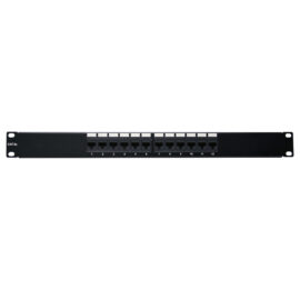 Patch Panel, CAT5E, 110 Type, 12 Port, 19" Rack mount