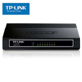 Switch, 10/100/1000Mbps Gigabit Ethernet, 8-port, unmanaged