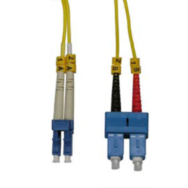 Fiber, Singlemode, Duplex, 9/125, LC/SC, 1 Meter