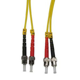 Fiber, Singlemode, Duplex, 9/125, ST/ST, 1 Meter
