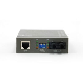 Media Converter, Multimode, RJ45 100-BaseTX / ST Fiber