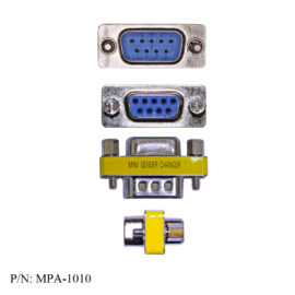 Adapter, DB9 M/F Slim coupler