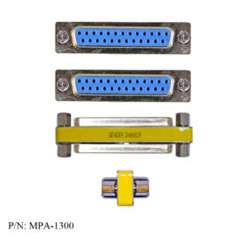 Adapter, DB25 F/F, Slim