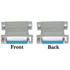 Adapter, Null Modem, DB25 F/F, Molded