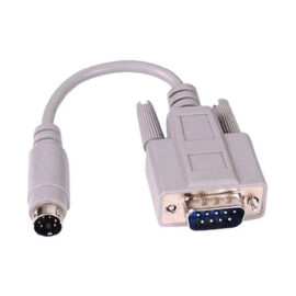 Adapter, DB9 Male/MiniDin6 (PS/2) Male, 6"