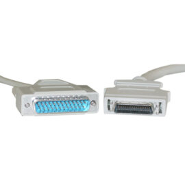 Cable, IEEE1284, DB25 Male / HPCN36 Male (AC), twisted pair, 6'