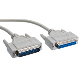 Cable, DB25 M/F, 1:1, 10'