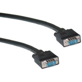 Cable, SVGA-QXGA, HDB15 Male/Male, 2x Shielded, 10'