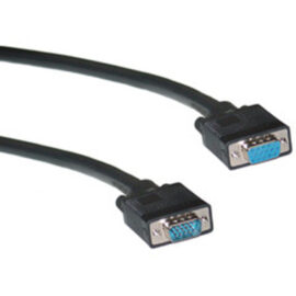 Cable, SVGA-QXGA, HDB15, Male/Female, 2x Shielded, 6'
