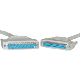 Cable, DB37 M/F, 37C, 1:1, 10'