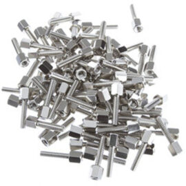 Hex Nut/Screw (Jack Screw), #4-40, 17.08 mm (100/Bag)