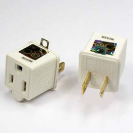 Adapter, 3-prong to 2 prong power, 125V / 15A