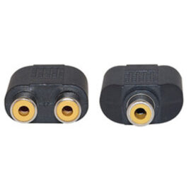 Adapter, (2) RCA Female/RCA Female