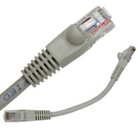 Cable, Cat6, with Molded Boot, Gray, 50'