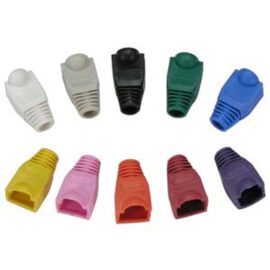 RJ45 Strain Relief Boots, Violet (100 Pcs Per Bag)