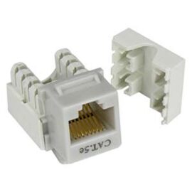Keystone Jack, Cat5E, 110 Style