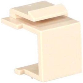 Blank Insert for Wall Plate, Ivory