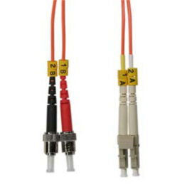Fiber, Duplex, Multimode, 62.5/125, LC/ST, 1 Meter