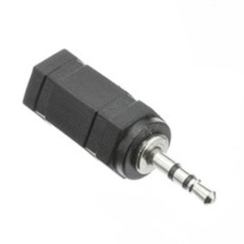 Adapter, 2.5mm Stereo Male/3.5mm Stereo Female
