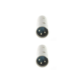 Gender Changer, XLR M/M, Metal