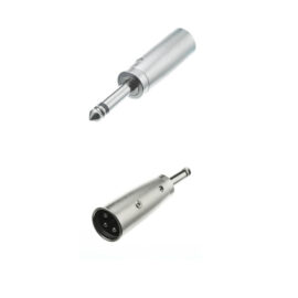 Adapter, XLR Male to Â¼â€ Mono Male