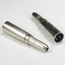 Adapter, XLR Male to Â¼â€ Stereo Female