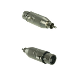 Adapter, XLR Female to RCA Male