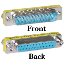 Adapter, DB25 M/F Slim Coupler