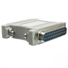 Adapter, DB25 M/M, Molded