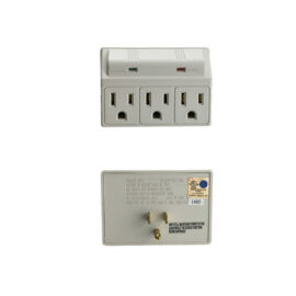 3-Outlet, 270 Joules, w/LED Indicator