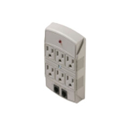 6-Outlet, 540 Joules, w/phone protection, w/LED