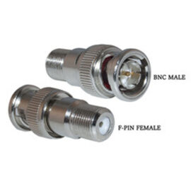 Adapter, F-Type Female / BNC Male