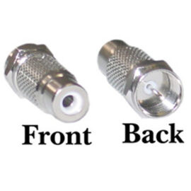 Adapter, F-Type Male / RCA Female