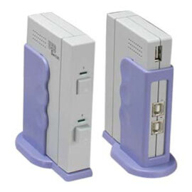Switchbox, USB, 2 PCs to 1 USB Device, Vertical