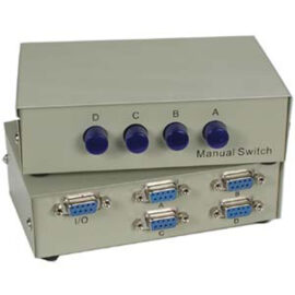Switchbox, DB9, ABCD, Manual
