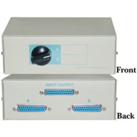 Switchbox, DB25, AB, Manual