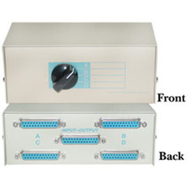 Switchbox, DB25, ABCD, Manual