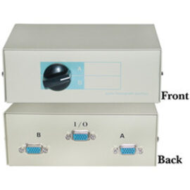 Switchbox, HDB15 (VGA), AB, Manual