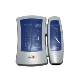 Tester, RJ45 and RJ11/12, 2-piece Remote, tests up to 10,000 ft